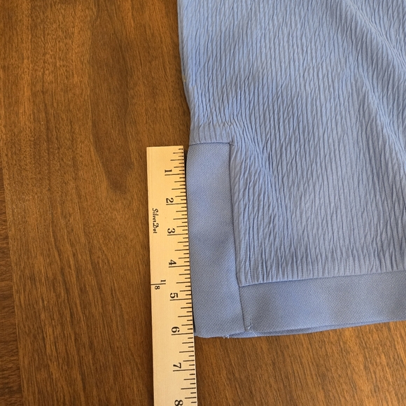 Blair Woman's Pantsuit, Blue Pants & Top, Size Small - Picture 15 of 16